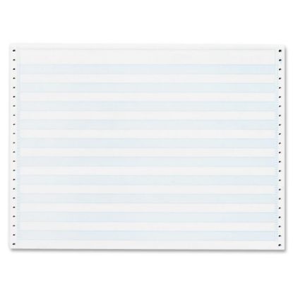 Picture of Sparco Continuous Paper, 15in x 11in, 20 Lb, Blue Bar, Carton Of 2,400 Forms