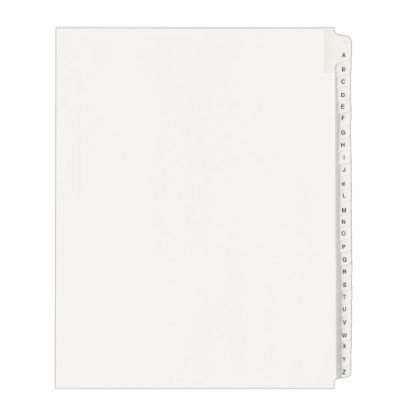 Picture of Avery Allstate-Style Collated Legal Exhibit Dividers, 8 1/2in x 11in, White Dividers/White Tabs, A-Z, Pack Of 26 Tabs