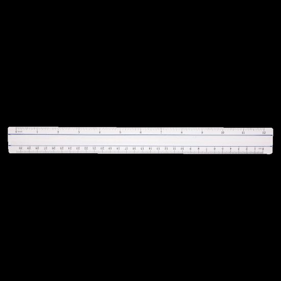 Picture of Acme Magnifying Ruler, Clear, 12in