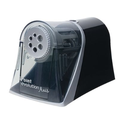 Picture of Acme United iPoint Evolution Axis 6-Hole Electric Pencil Sharpener, Silver