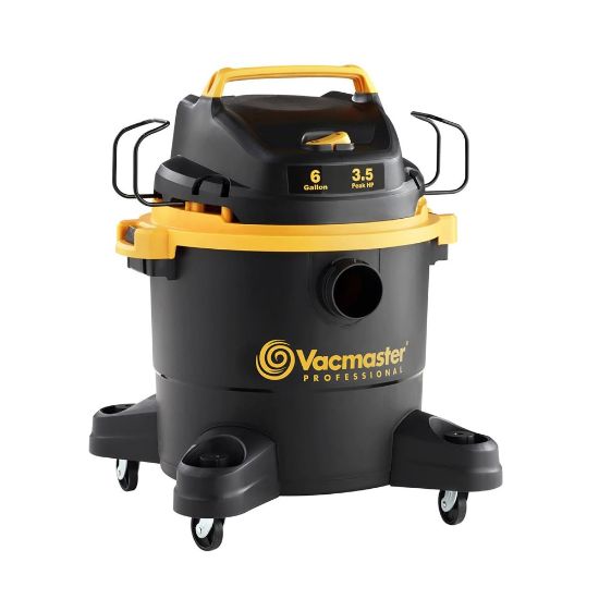 Picture of Vacmaster VJF608PF 0201 Pro 3.5 Peak HP Wet/Dry Vacuum, Black