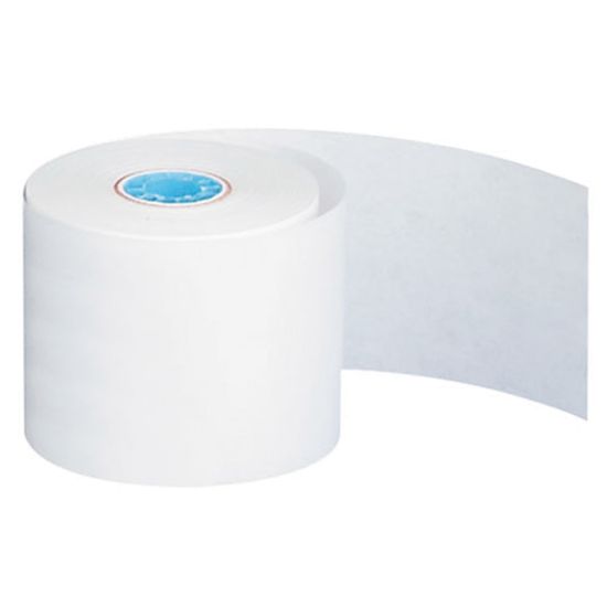 Picture of Office Depot Brand 1-Ply Paper Rolls, 2-1/4in x 150ft, White, Carton Of 100