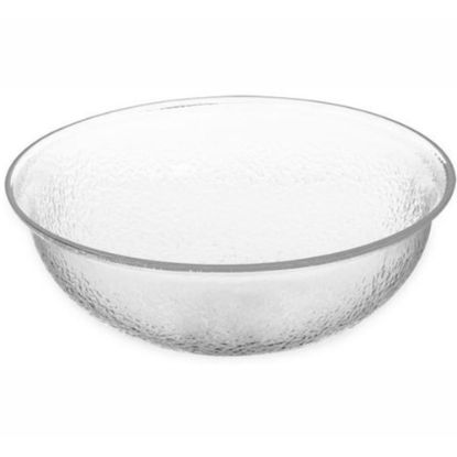 Picture of Carlisle Pebbled Bowl, 4 Qt, Clear, Pack Of 4 Bowls