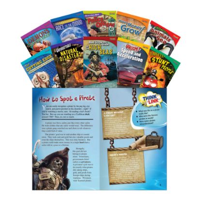 Picture of Teacher Created Materials TIME FOR KIDS Nonfiction Book Set, Set 1, Set Of 10 Books, Grade 5