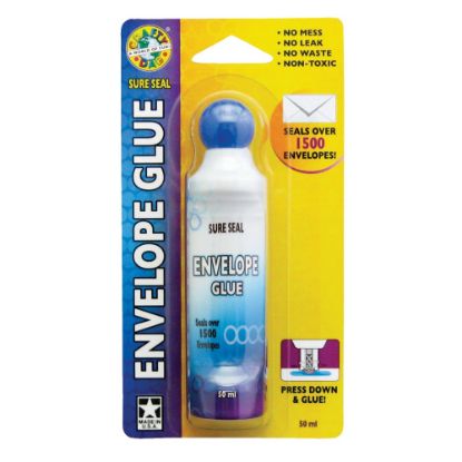 Picture of Crafty Dab Paper And Envelope Glue, 1.69 Oz, Clear, Pack Of 12