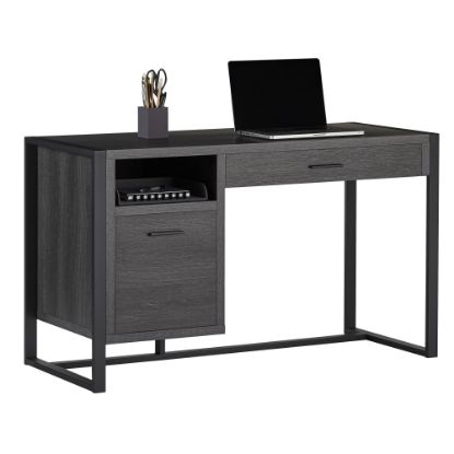 Picture of RealSpace DeJori 51inW Writing Desk, Charcoal