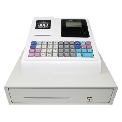 Picture of Nadex Coins Thermal-Print Electronic Cash Register, White, NWHNXTE1379