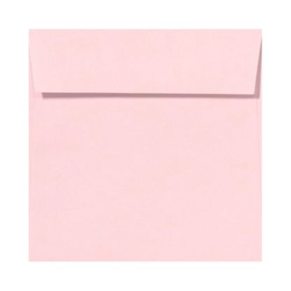 Picture of LUX Square Envelopes, 6 1/2in x 6 1/2in, Peel & Press Closure, Candy Pink, Pack Of 50