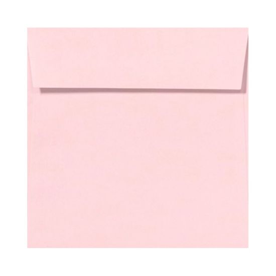 Picture of LUX Square Envelopes, 6 1/2in x 6 1/2in, Peel & Press Closure, Candy Pink, Pack Of 50