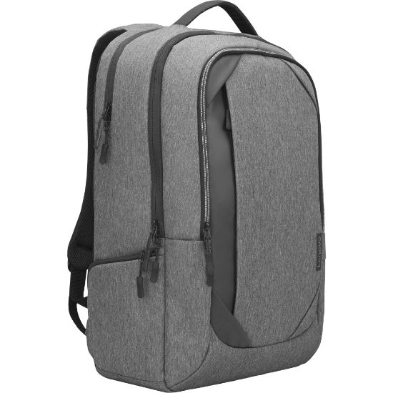 Picture of Lenovo Carrying Case (Backpack) for 17in Notebook - Charcoal Gray - Water Resistant - Thermoplastic Polyurethane (TPU), Polyester Body - Reflective Logo - Shoulder Strap