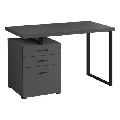 Picture of Monarch Specialties Melody 48inW Computer Desk, Gray