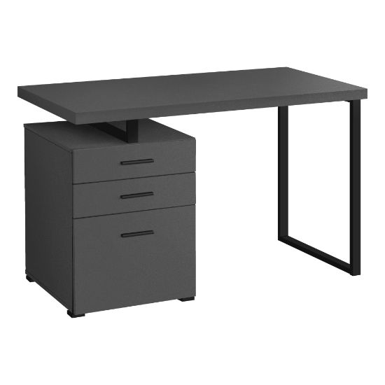 Picture of Monarch Specialties Melody 48inW Computer Desk, Gray