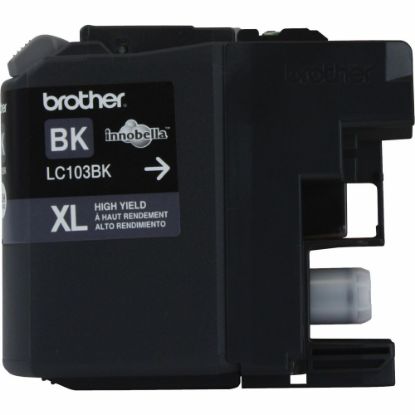 Picture of Brother LC103 Black High-Yield Ink Cartridge, LC103BK