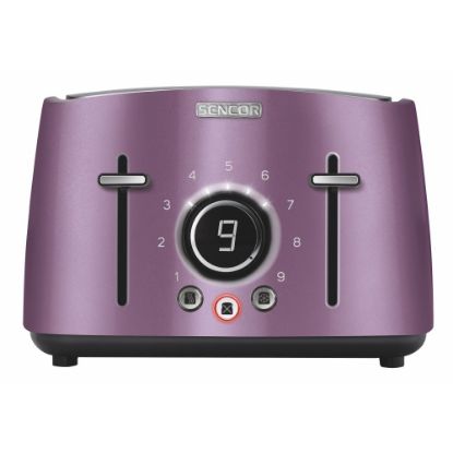 Picture of Sencor STS6071GR 4-Slot Toaster With Rack, Violet