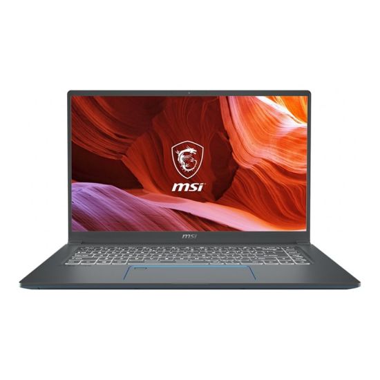 Picture of MSI Prestige 15 A10SC-439 15.6in Notebook - 4K UHD - 3840 x 2160 - Intel Core i7 (10th Gen) i7-10710U 1.10 GHz - 32 GB RAM - 1 TB SSD - Gray with Blue Diamond Cut - Intel SoC - Windows 10 Pro - NVIDIA GeForce GTX 1650 Max-Q with 4 GB