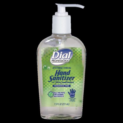 Picture of Dial Hand Sanitizer, 7.5 Oz, Clear