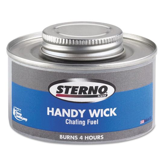 Picture of Sterno Handy Wick Chafing Fuel, 4-Hour Burn, Pack Of 24 Cans