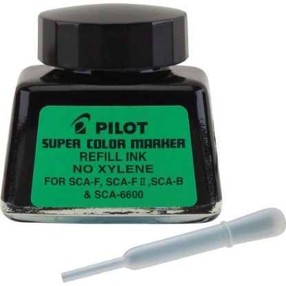 Picture of Pilot Super Color Marker Refill Ink, Fine Point, 0.7 mm, 1 Fl Oz, Black