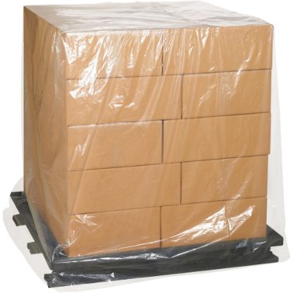 Picture of Partners Brand 2-Mil Pallet Covers, 68in x 65in x 82in, Case Of 50