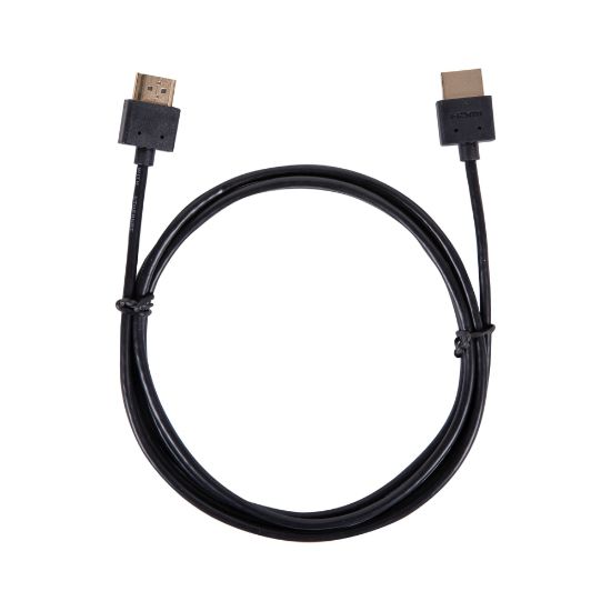 Picture of Vericom Gold-Plated High-Speed HDMI Cable With Ethernet, 6ft, Black