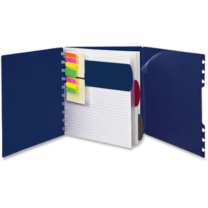 Picture of TOPS Ampad Versa Crossover Notebook, 8 1/2in x 11in, 60 Sheets, Navy