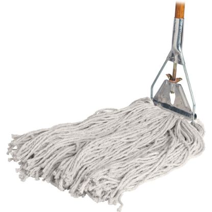 Picture of Genuine Joe Cotton Wet Mop With 60in Handle