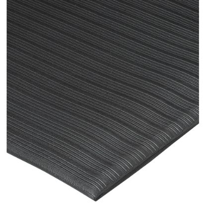 Picture of Genuine Joe Air Step Anti-Fatigue Mat, 2ft x 3ft, Black