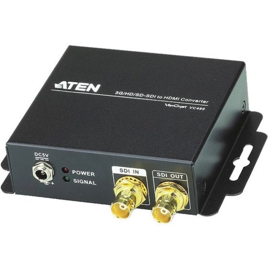 Picture of ATEN VC480 - Video converter - 3G-HDSDI - HDMI, 3G-HDSDI - for P/N: VE3912T-AT-E, VE8952R-AT-E, VE8952T-AT-E