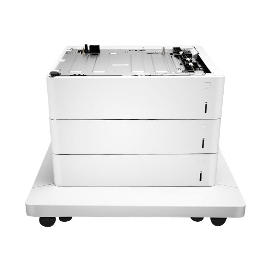 Picture of HP Paper Feeder and Stand - Media tray / feeder - 1650 sheets in 3 tray(s) - for Color LaserJet Managed E65150, E65160; Color LaserJet Managed Flow MFP E67660