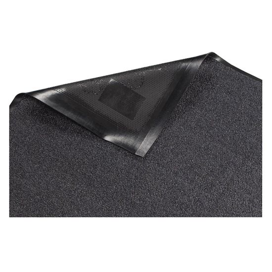 Picture of Genuine Joe Platinum Series Walk-Off Indoor Mat, 3ft x 5ft, Gray