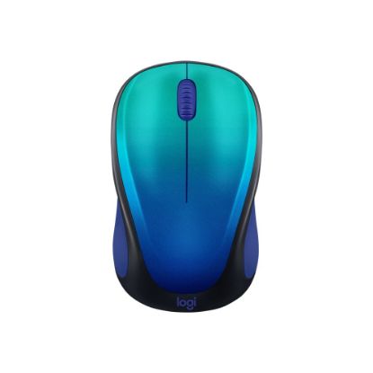 Picture of Logitech Design Limited Edition Wireless Optical Mouse, Aurora Blue