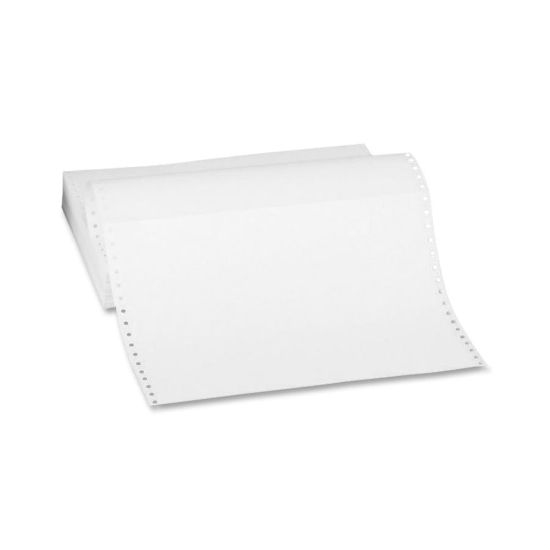 Picture of Sparco Continuous Paper, 11in x 14 7/8in, 20 Lb, White, Carton Of 2,700 Forms