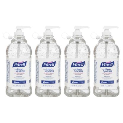 Picture of Gojo Instant Hand Sanitizer, 2 Liter Bottle, Case Of 4 (AbilityOne 6508-01-579-3825)