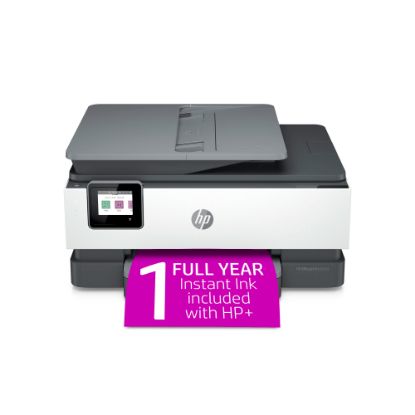 Picture of HP OfficeJet Pro 8034e Wireless All-in-One Color Printer with 1 Full Year Instant Ink with HP+ (1L0J0A)