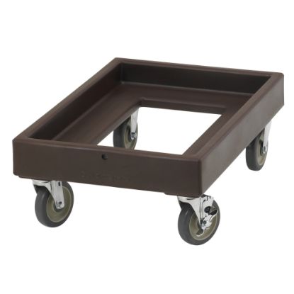 Picture of Cambro Camdolly For UPC300/1318CC Food Pan Carriers, 10-1/2inH x 25-1/2inW x 19-1/4inD, Brown