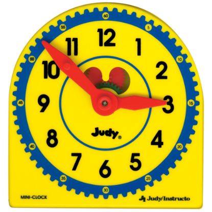 Picture of Judy Clock Plastic Class Pack, 5in x 5in, Pack Of 6