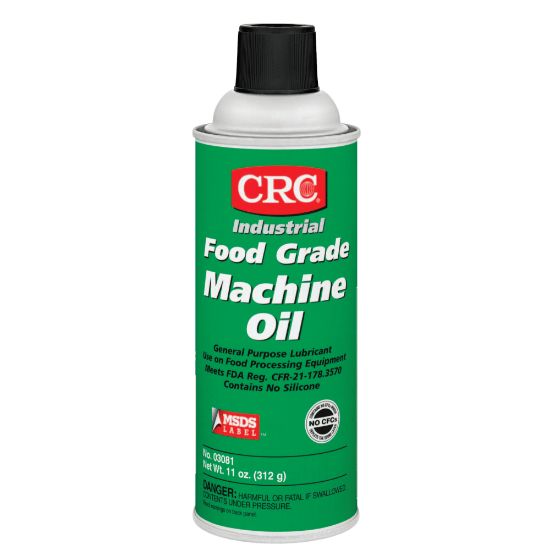 Picture of CRC Food-Grade Machine Oil, 16 Oz Aerosol Cans, Pack Of 12 Cans