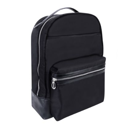 Picture of McKlein N-Series Parker Nano Tech Backpack With 15in Laptop Pocket, Black