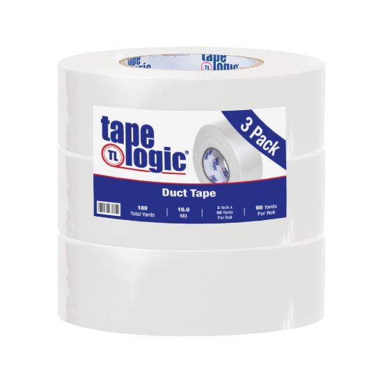 Picture of Tape Logic Duct Tape, 10 Mil, 2in x 60 Yd., White, Case Of 3