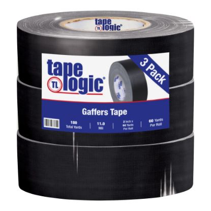 Picture of Tape Logic Gaffers Tape, 2in x 60 Yd., Black, Case Of 3 Rolls