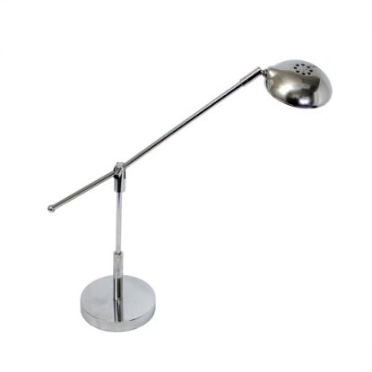 Picture of Simple Designs 3W Balance Arm LED Desk Lamp with Swivel Head, 21inH, Chrome