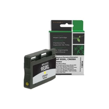 Picture of West Point Remanufactured Yellow High-Yield Ink Cartridge Replacement For HP 933XL, CN056A