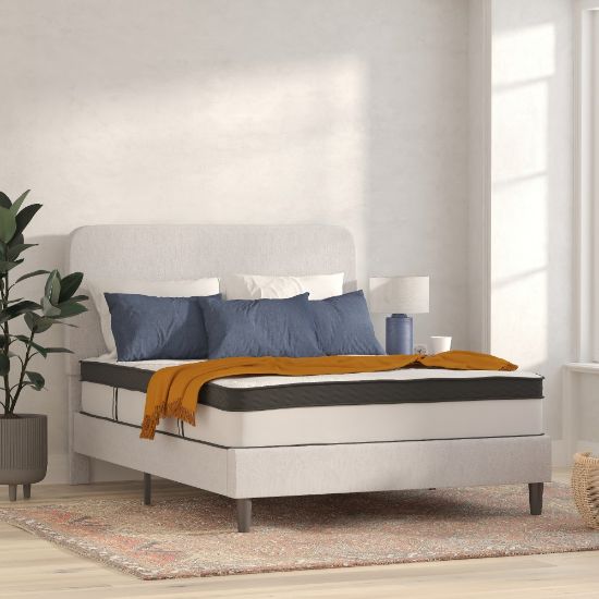 Picture of Flash Furniture Capri Comfortable Sleep 12in Foam And Pocket Spring Mattress In a Box, Queen, 12inH x 60inW x 80inD