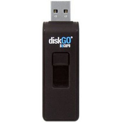 Picture of EDGE 8GB DiskGO Secure Pro USB Flash Drive - 8 GB - USB