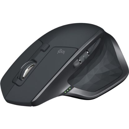 Picture of Logitech MX Master 2S - Darkfield - Wireless - Bluetooth/Radio Frequency - 2.40 GHz - Graphite - USB - 4000 dpi - Scroll Wheel - 7 Button(s)