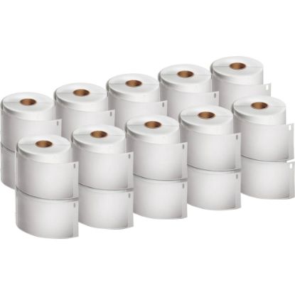 Picture of Dymo LabelWriter XL Shipping Labels, 4in x 6in, Rectangle, White, 220 Labels Per Roll, Pack Of 20 Rolls