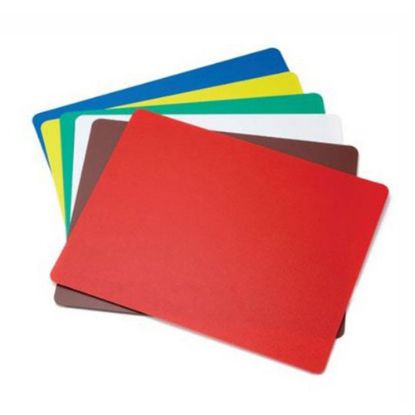 Picture of Tablecraft Flexible Cutting Boards, 12in x 18in, Assorted Colors, Set Of 6 Boards