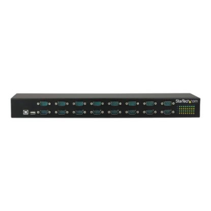 Picture of StarTech.com 16 Port COM Port Retention USB to Serial Hub