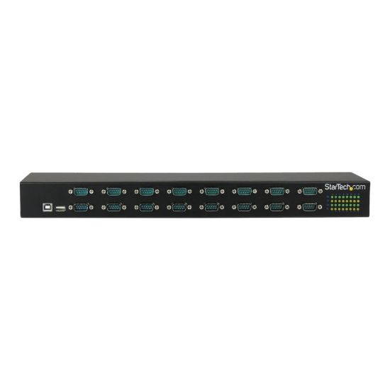 Picture of StarTech.com 16 Port COM Port Retention USB to Serial Hub