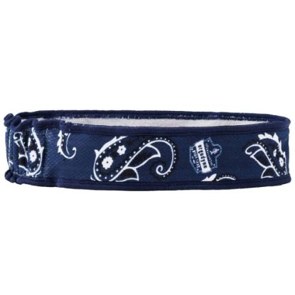 Picture of Ergodyne Chill-Its 6605 High-Performance Headbands, Navy Western, Pack Of 6 Headbands